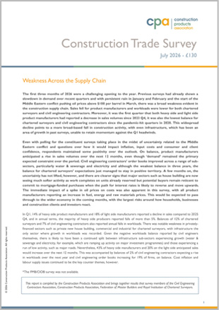 Construction Trade Survey - 2026 Q1